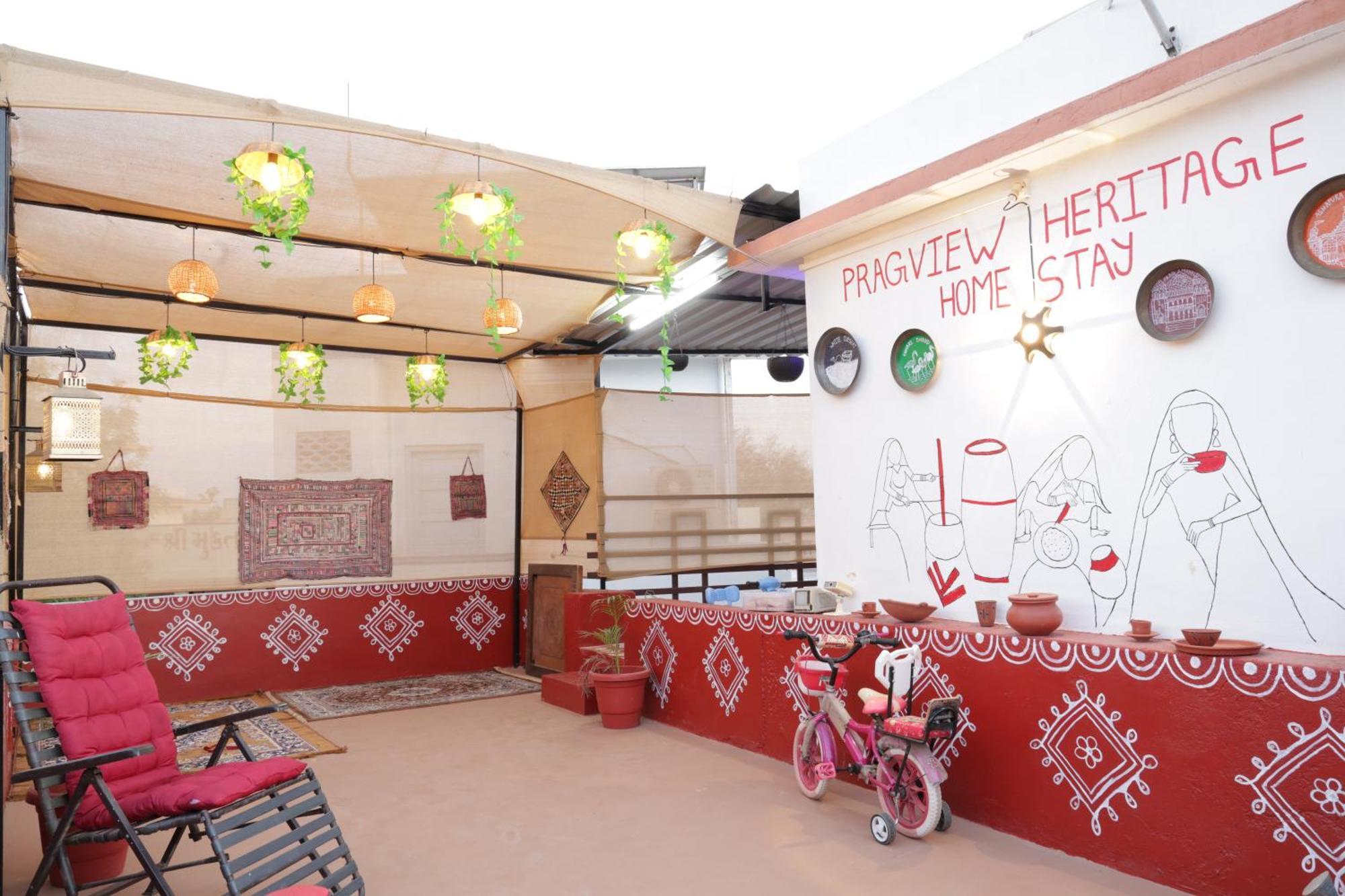 Prag View Heritage Homestay Bhuj Extérieur photo